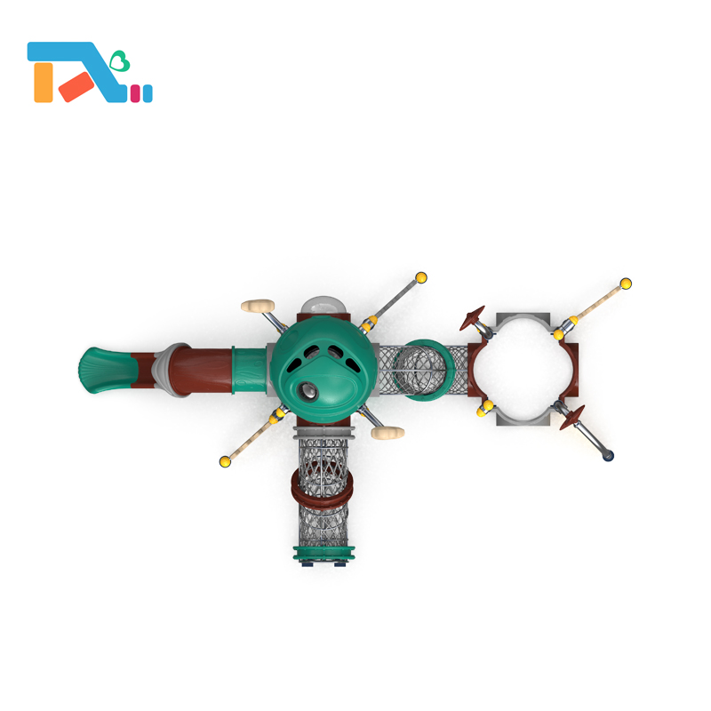 Popular Kindergarten Children Slide Outdoor Playground Equipment