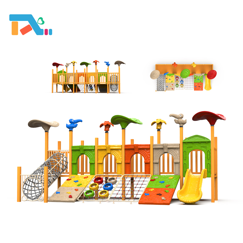 Hot Sale Play Equipment Kids Outdoor Wooden Playground Home Amusement Park Used