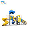 Hot Sale Outdoor Playground Magic House Series Plastic Slide for Kids