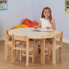Kindergarten Kids Wooden Table and Chair Set Children Furniture