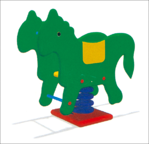 Outdoor Spring Rider Garden Toy Rocking Horse