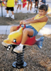Outdoor Playground Plastic Spring Rider Equipment