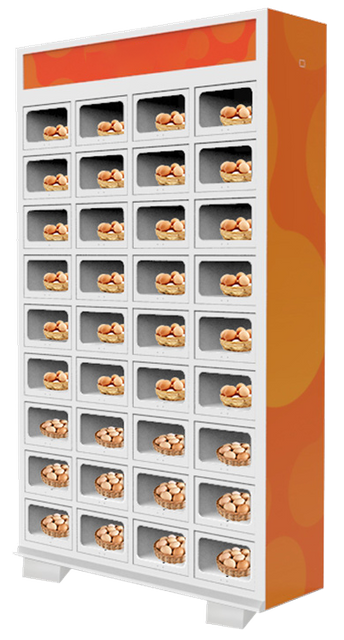 Fully Automatic Locker Snack and Drink Vending Machine with Touch Screen