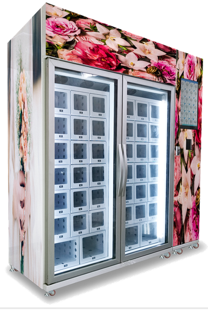  Self-service Touch Screen Vending Machine for Flower