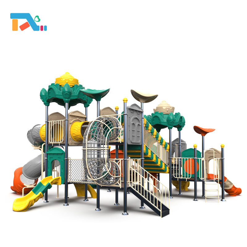 Modern And Popular Outdoor Kids Playground Slide