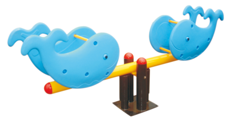 Kids Ride on Plastic Play Seesaw for Kids Double Color Deer Rocking Horse Animal Toy