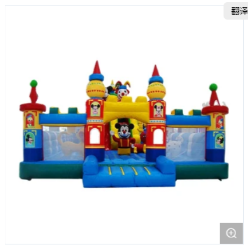 Fashion Inflatable Water Slide with Pool Inflatable Palm Tree for Children