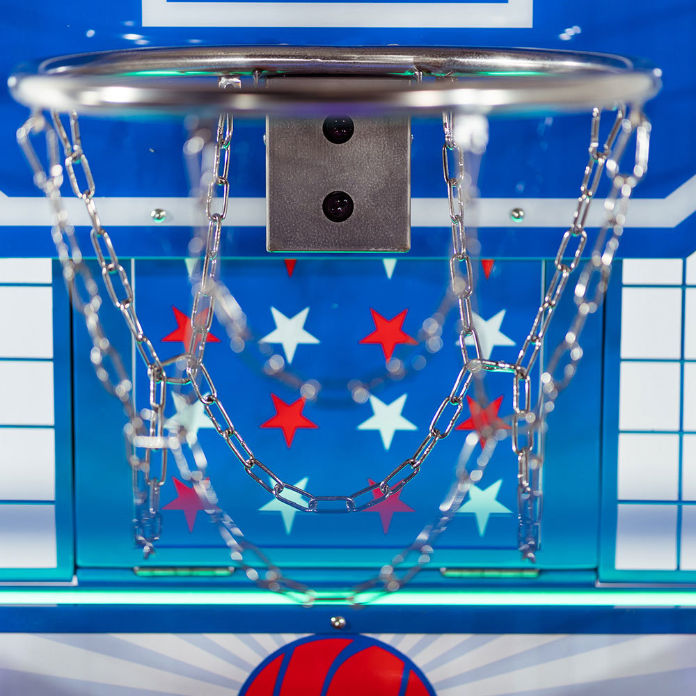 Coin Operated Basketball Shooting Arcade Game Machine