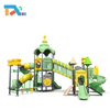 Outdoor Combined Plastic Slide Set Equipment for Children 