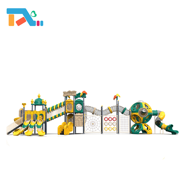 Plastic Slide Set Outdoor Playground for Children