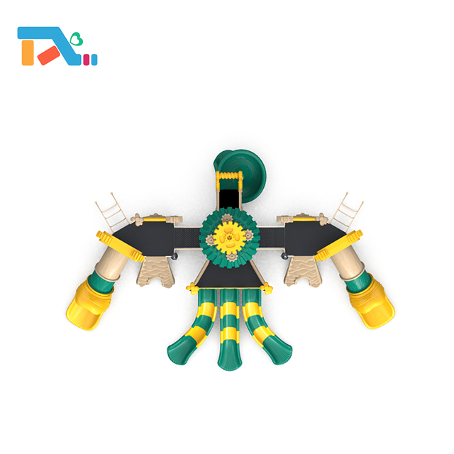 Amusement Parks Patent Kids Slide Outdoor Playground