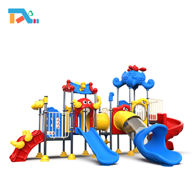 Magic House Series Fashion Design Plastic Outdoor Playground Set for Kids