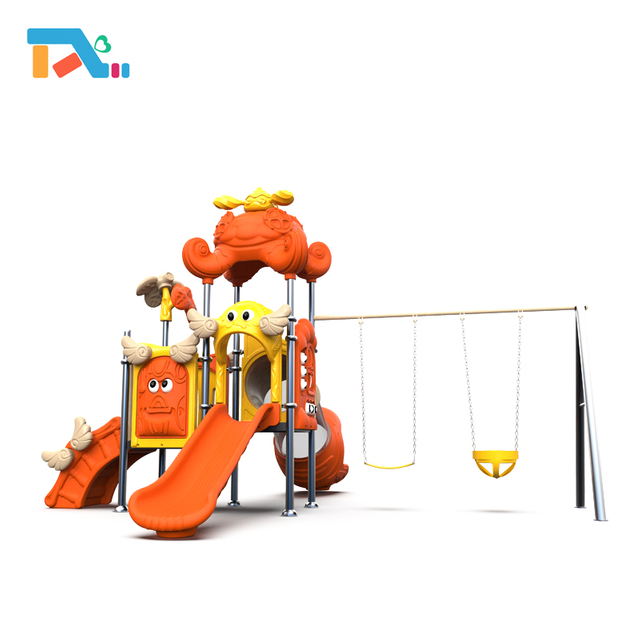 Commercial Outdoor Playground Equipment Magic House Series Plastic Slide for Kids