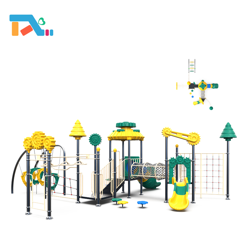 Universal Gear Series Plastic Slide Outdoor Slide for Kids