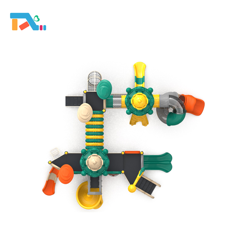 Modern And Popular Outdoor Kids Playground Slide