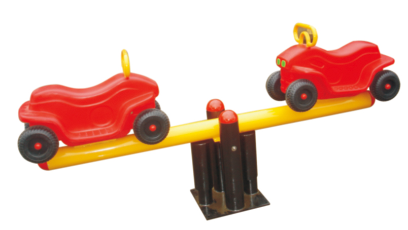 Kindergarten children playground plastic seesaw outdoor lovely shape kids seesaw play equipment toy seesaw