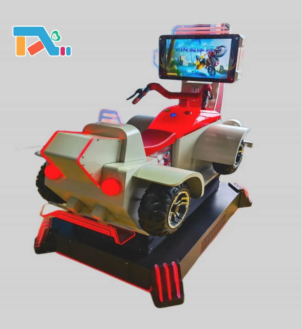 Coin Operated Motor Bike Racing Game Machine