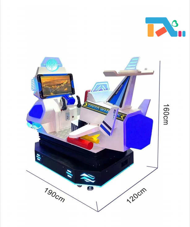 Aircraft Flight Coin Operated Arcade Game Machine