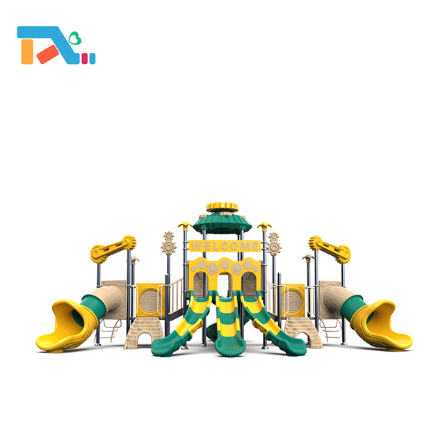 Amusement Parks Patent Kids Slide Outdoor Playground