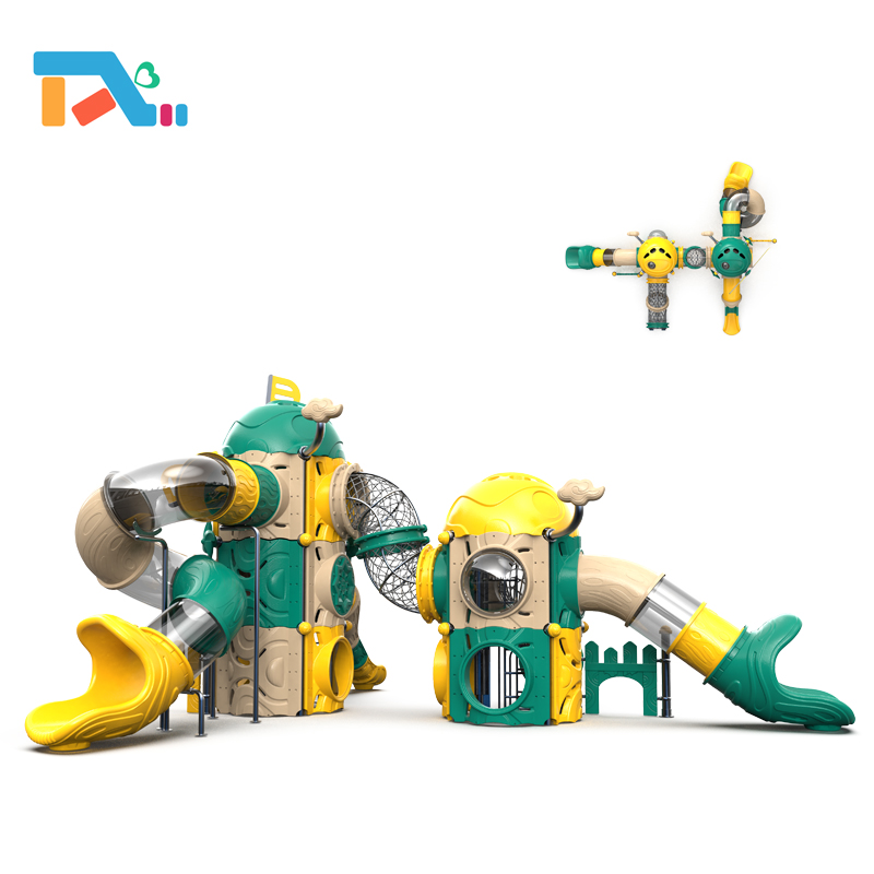 Customized Amusement Park Outdoor Playground Kids Slide Sports Equipment