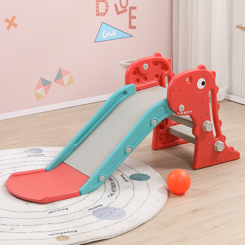 Kindergarten Indoor Slide Cartoon Children Kids Plastic Slide in Educational Play Area
