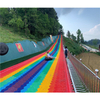 Commercial Rainbow Slide Outdoor Playground Equipment
