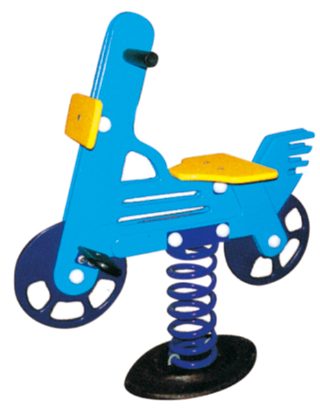 Outdoor Playground Plastic Rocking Horse, Kids Outdoor Play Ground Spring Riders