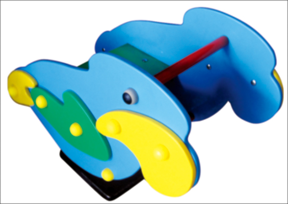 Plastic Rocking Horse Outdoor Spring Rider