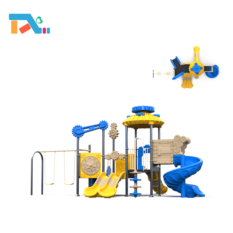 Kids Universal Gear Series Plastic Slide Outdoor Playground Equipment