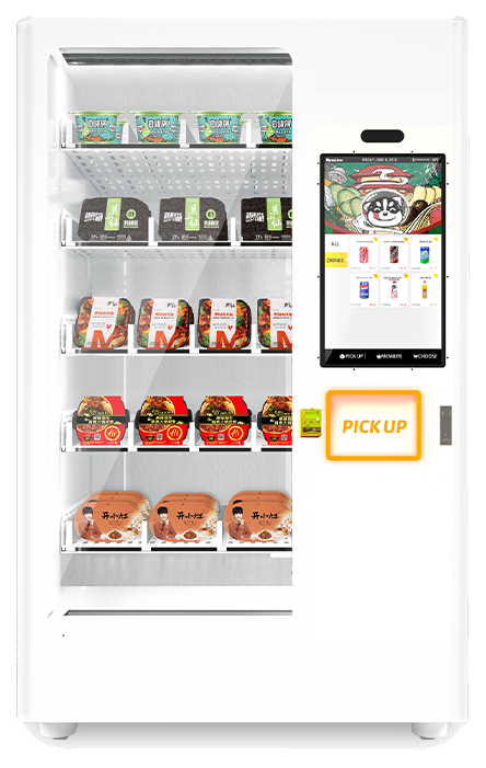 Hot Sale Beverage Drink and Snack Vending Machine with Cooling System