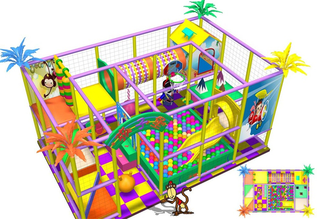 Indoor Playground Naughty Castle for Children