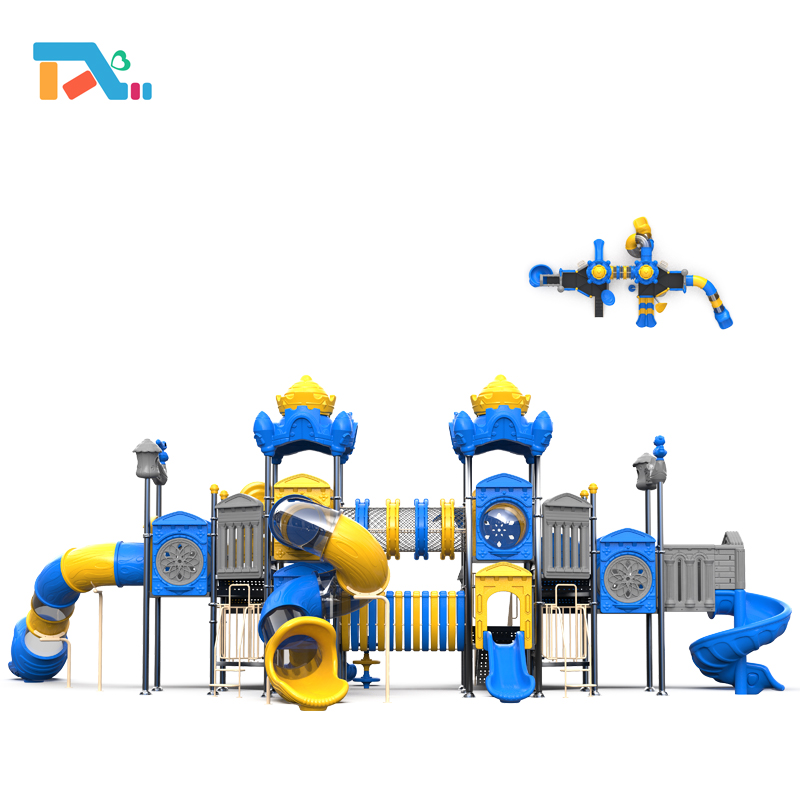 Outdoor School Playground Slide Equipment