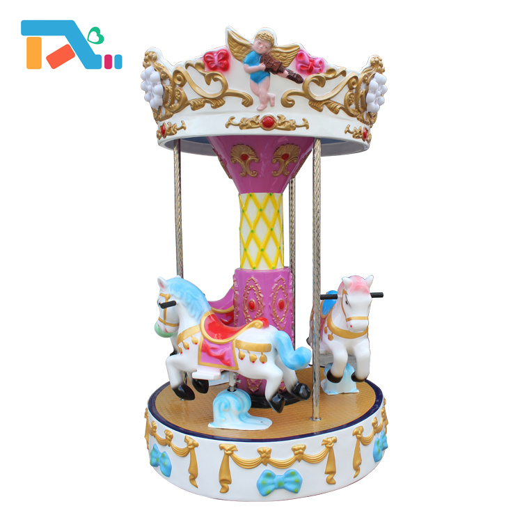 Electric Soft Kids Animal Carousel for Amusement Park 