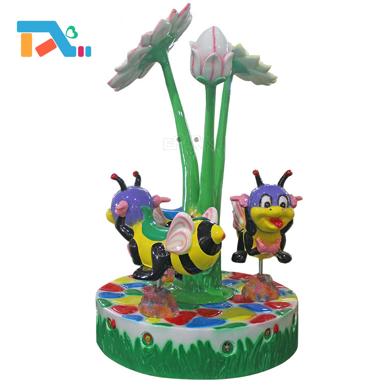 Amusement Park Creative Design Electric Animal Carousel for Indoor Playground 
