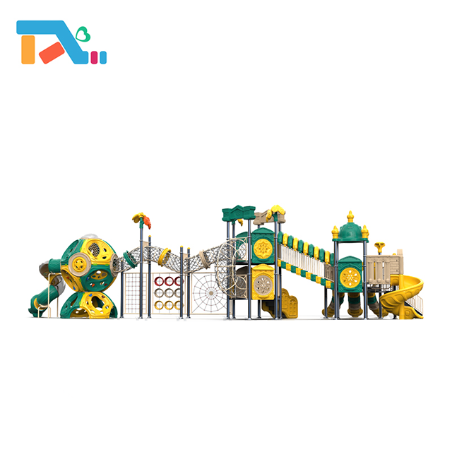 Plastic Slide Set Outdoor Playground for Children