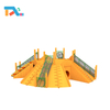 Wooden Cabin Shaped Slide for Children′ S Outdoor Amusement Equipment