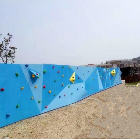 Colorful Sports Kindergarten Climbing Wall