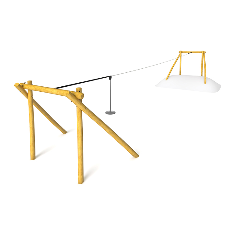  Kids And Adults Roller Coaster Challenge Zip Line Outdoor Equipment For Sale