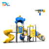 Hot Sale Outdoor Playground Magic House Series Plastic Slide for Kids