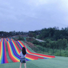 Artificial Rainbow Slide Outdoor Kids Plastic Slide