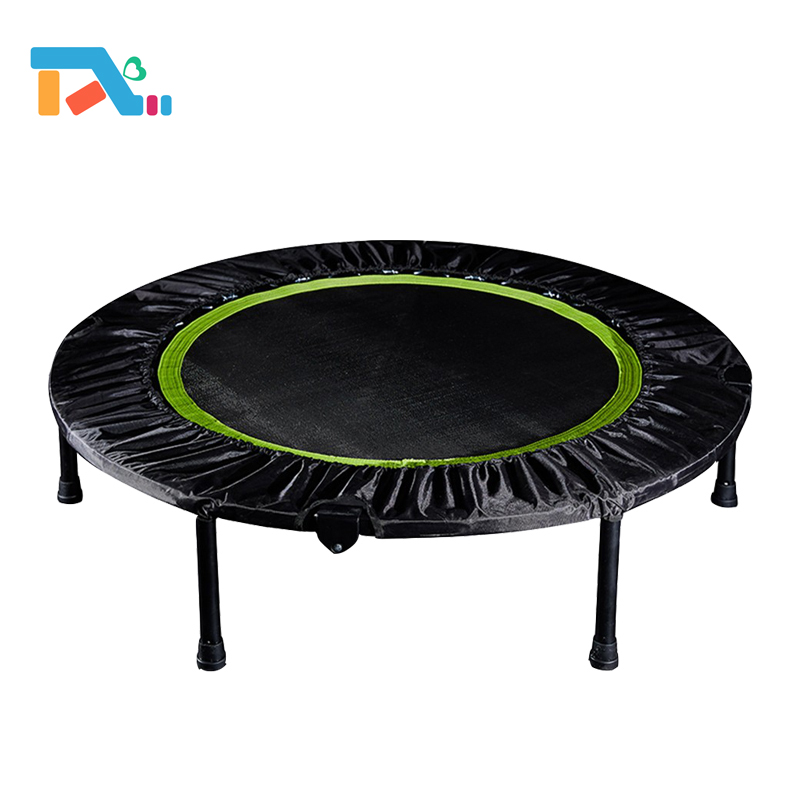 Trampoline with Safety Enclosure Net Fitness Trampoline for Kids