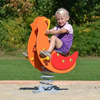 Outdoor Playground Plastic Spring Rider Equipment