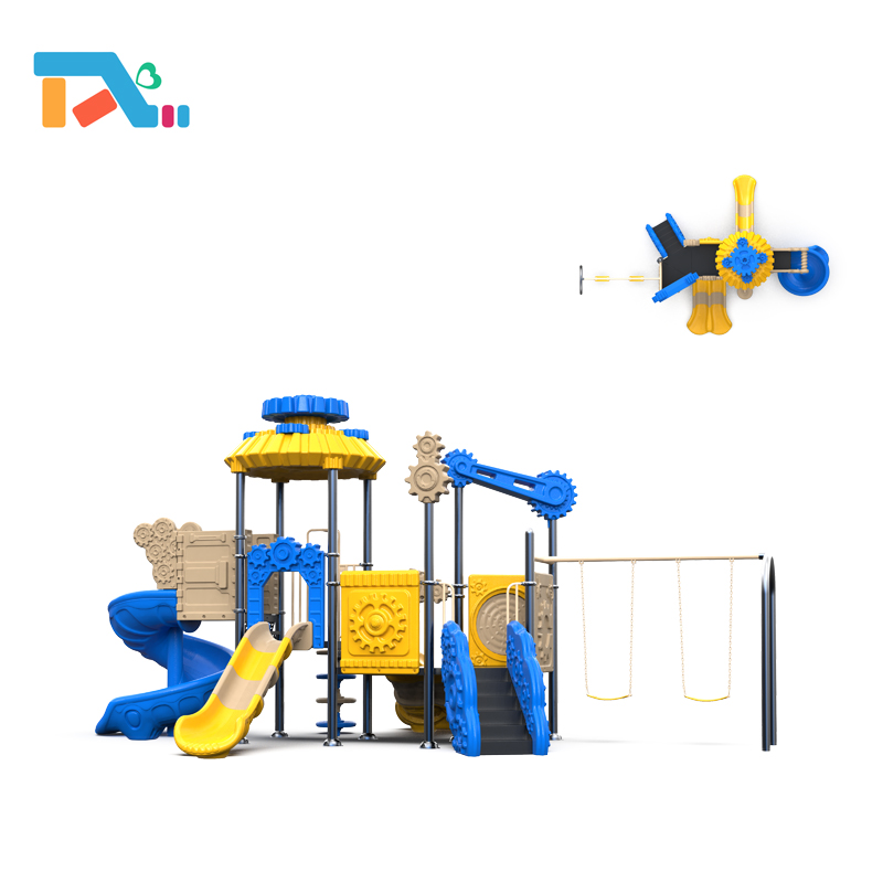 Kids Universal Gear Series Plastic Slide Outdoor Playground Equipment