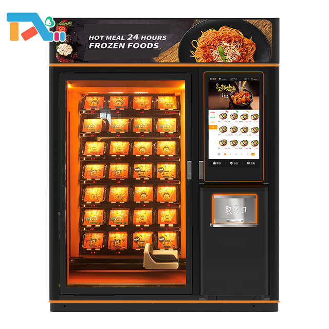 Hot Food Meal Lunch Box Prep Food Vending Machine