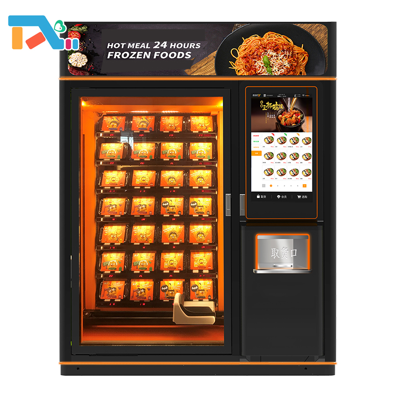 Hot Food Meal Lunch Box Prep Food Vending Machine