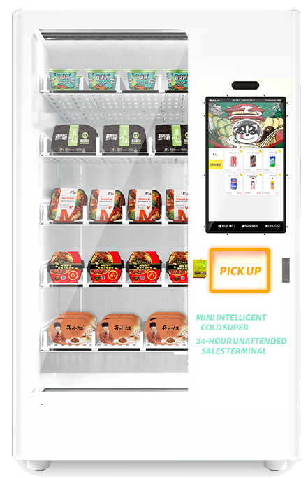 Hot Sale Beverage Drink and Snack Vending Machine with Cooling System