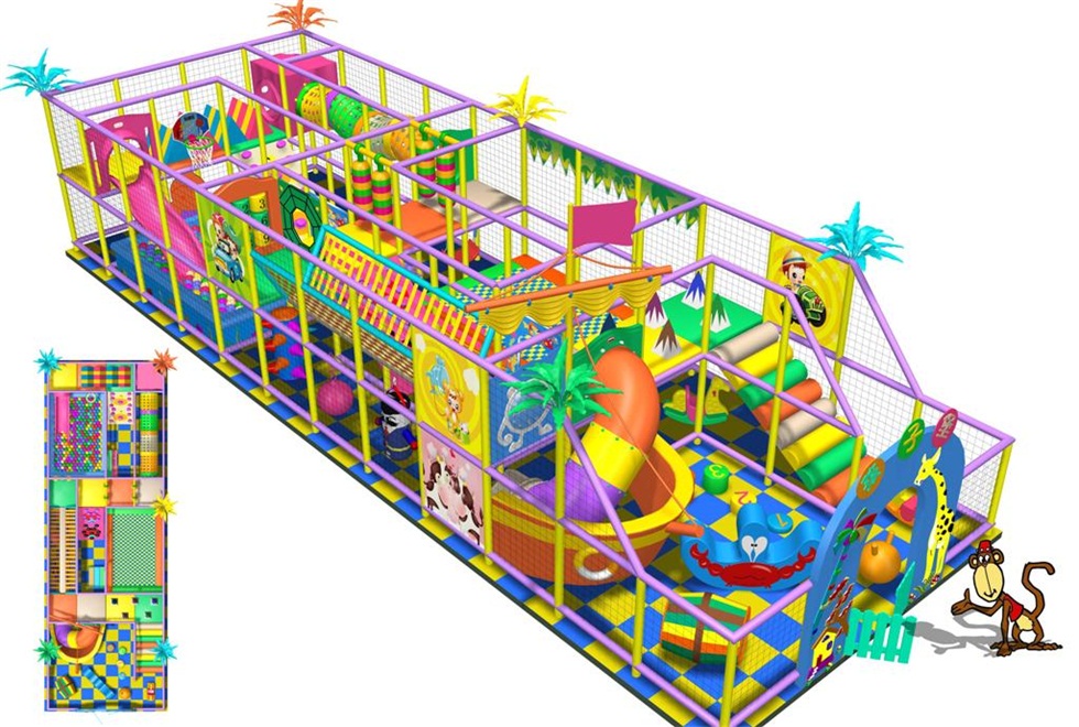 High Quality Kindergarten Naughty Castle Indoor Playground