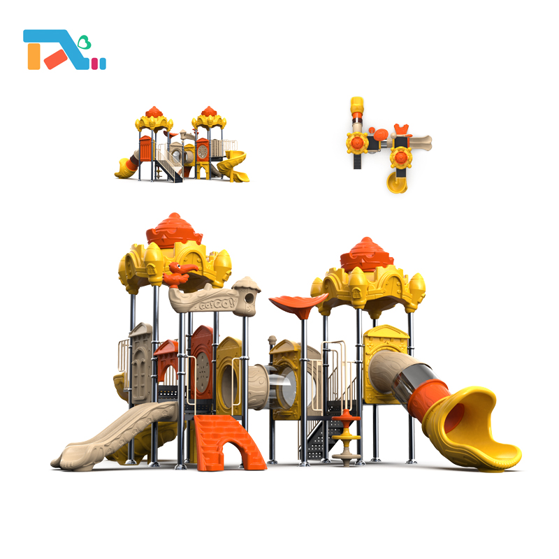 Outdoor Playground Equipment Cartoon Kingdom Series Playground Equipment for Kids