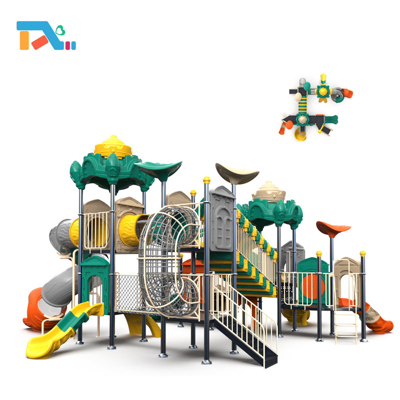 Modern And Popular Outdoor Kids Playground Slide