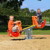 New Style Playground Seesaw Two Seat Simple Plastic Seesaw